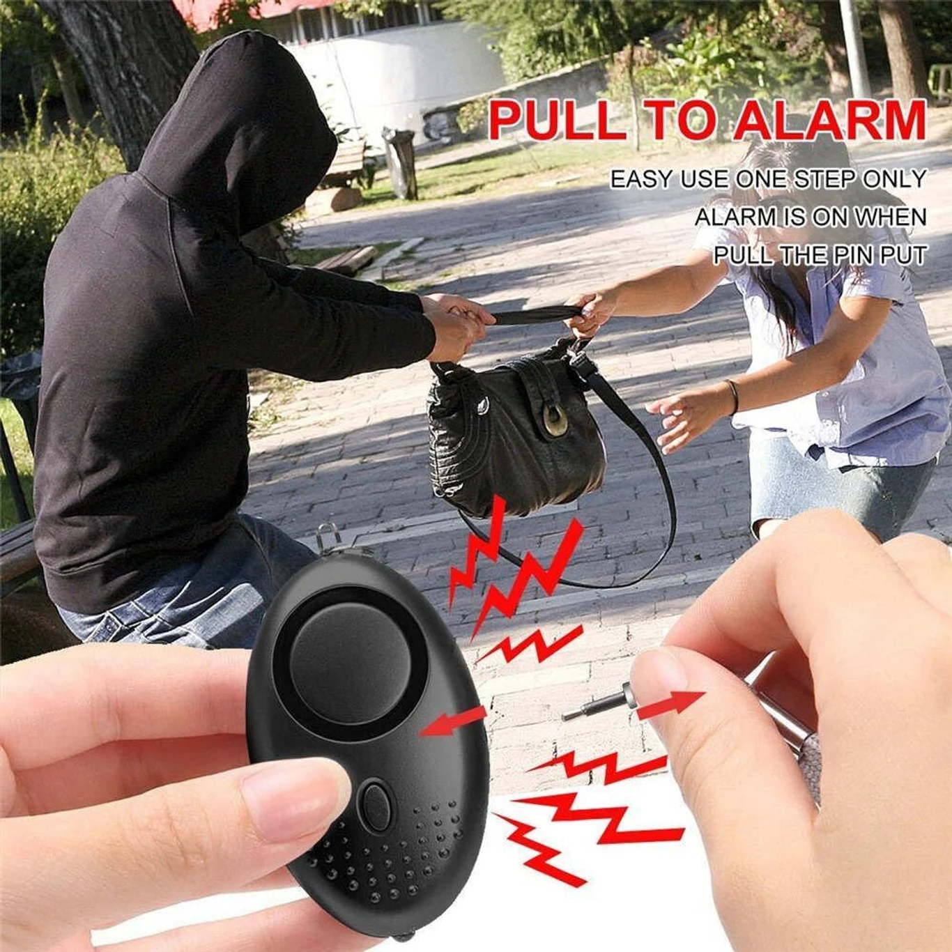 Safety Alarm Keychain